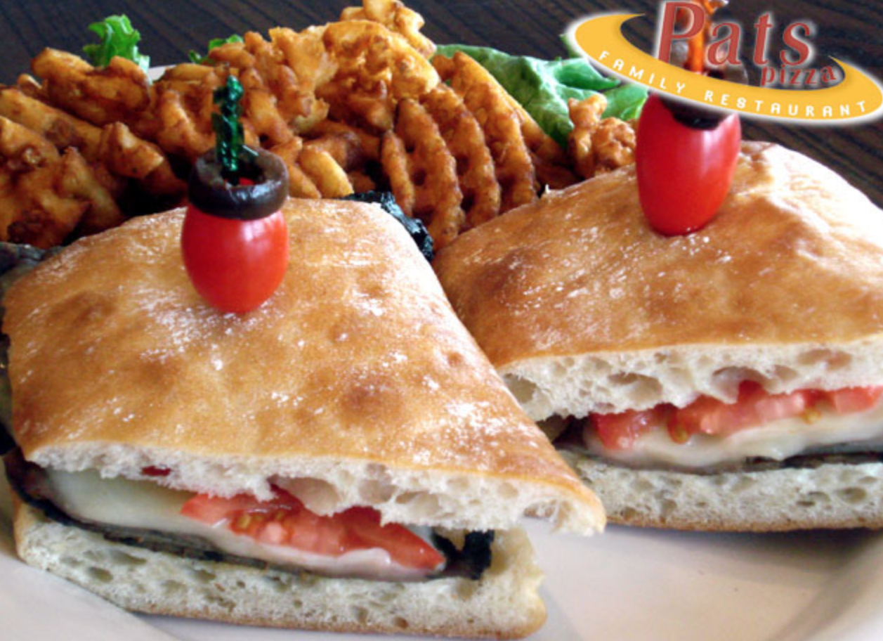 Order Rustic Roast Beef Melt Sandwich food online from Pat Pizza Family Restaurant store, Wilmington on bringmethat.com