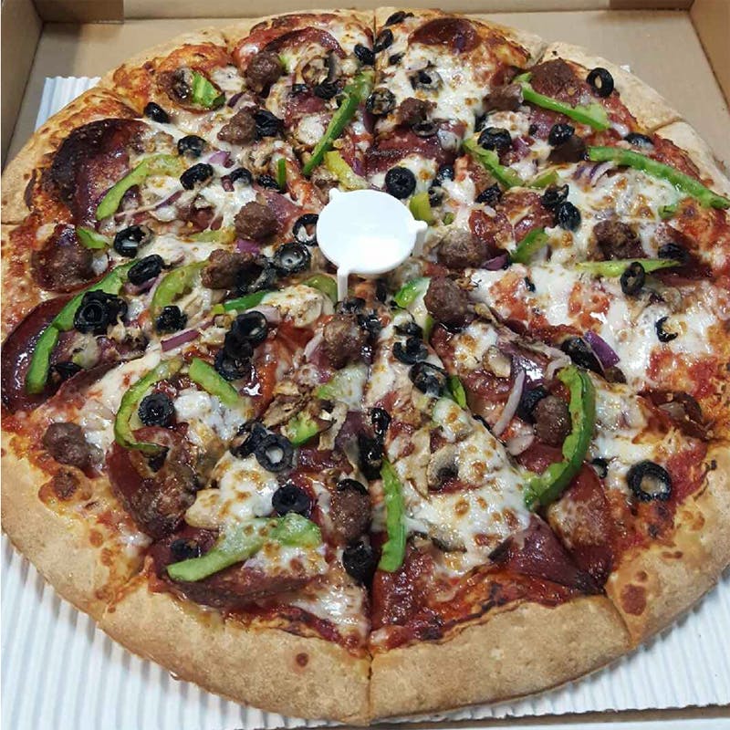 Order Combination Pizza - Personal 8'' food online from What A Pizza store, Carmichael on bringmethat.com