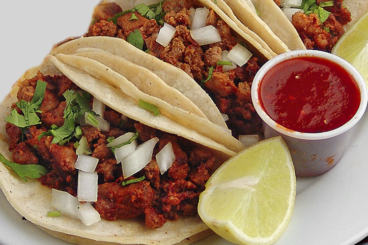 Order Tacos Al Pastor food online from El Loro Mexican Grill store, Bloomington on bringmethat.com