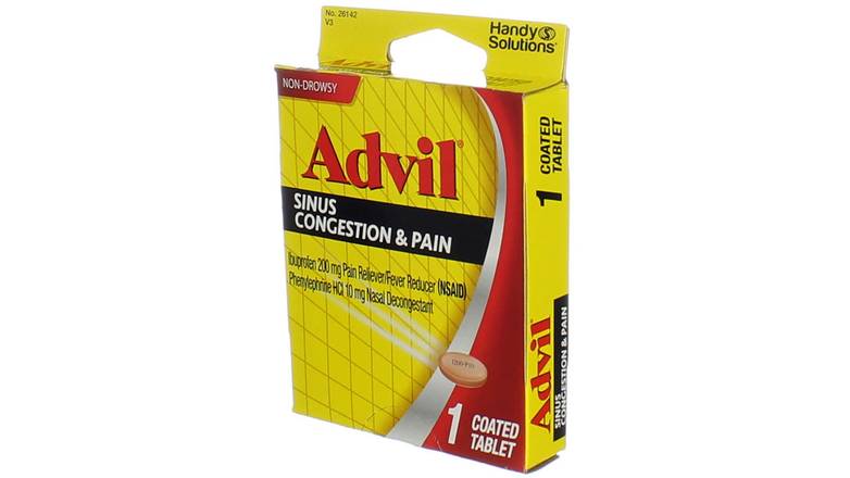 Order Advil Sinus, Congestion & Pain 1 Count food online from Aldan Sunoco store, Aldan on bringmethat.com