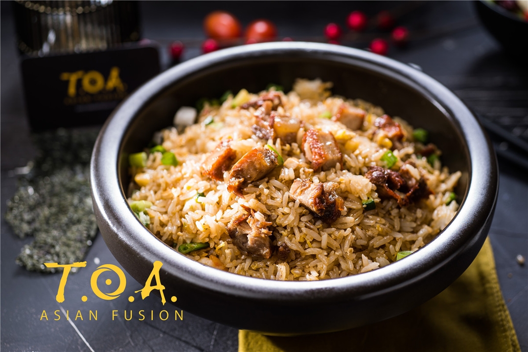 Order Pork Fried Rice food online from Toa Asian Fusion store, Farmingdale on bringmethat.com