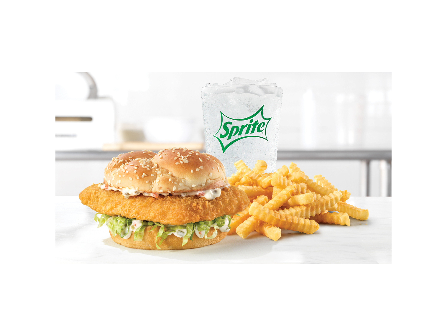 Order Crispy Fish Sandwich food online from Arby store, Cleveland on bringmethat.com