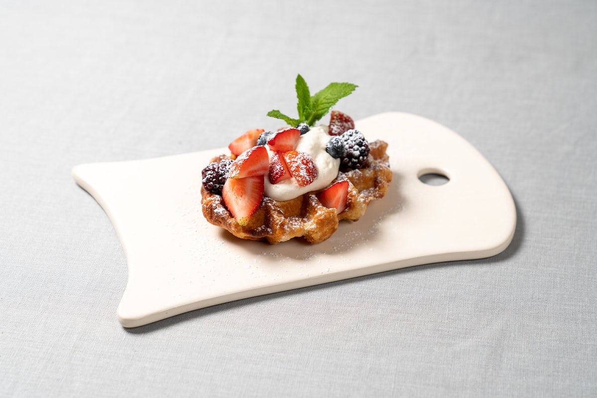 Order Belgian Liège Waffle food online from Le Pain Quotidien store, Philadelphia on bringmethat.com