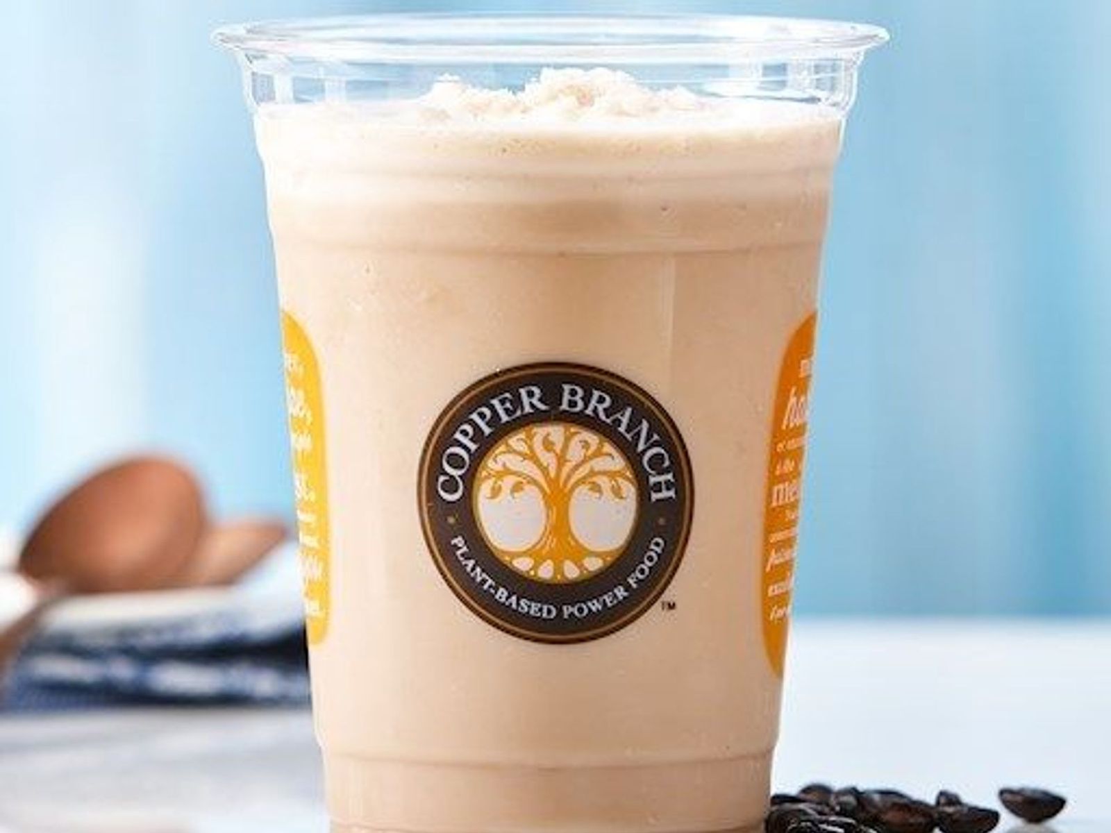 Order Salted Caramel Iced Capp food online from Copper Branch store, Nashville on bringmethat.com