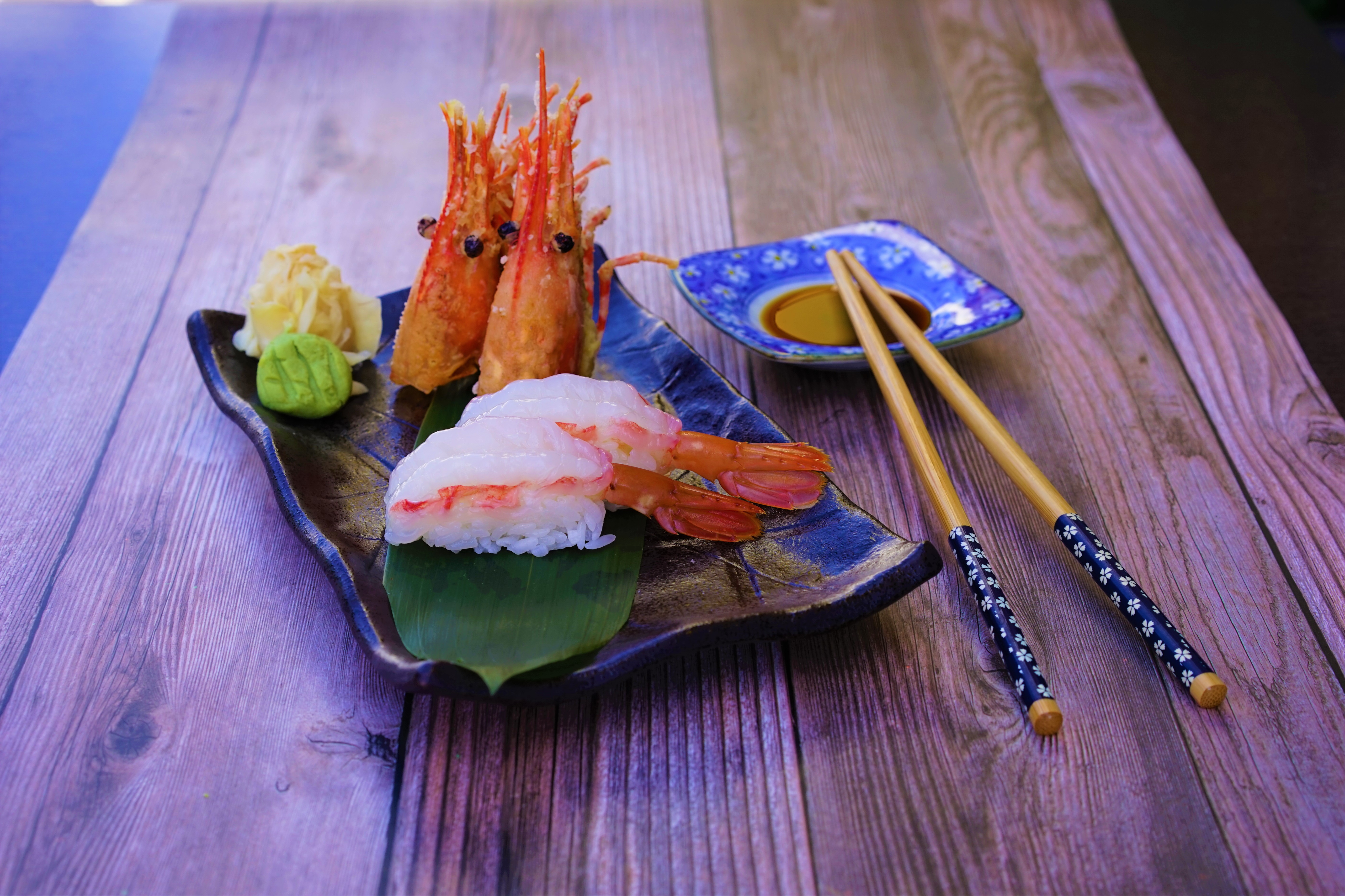 Order Sweet Shrimp Sushi  food online from Yanagi Kitchen store, Manhattan Beach on bringmethat.com