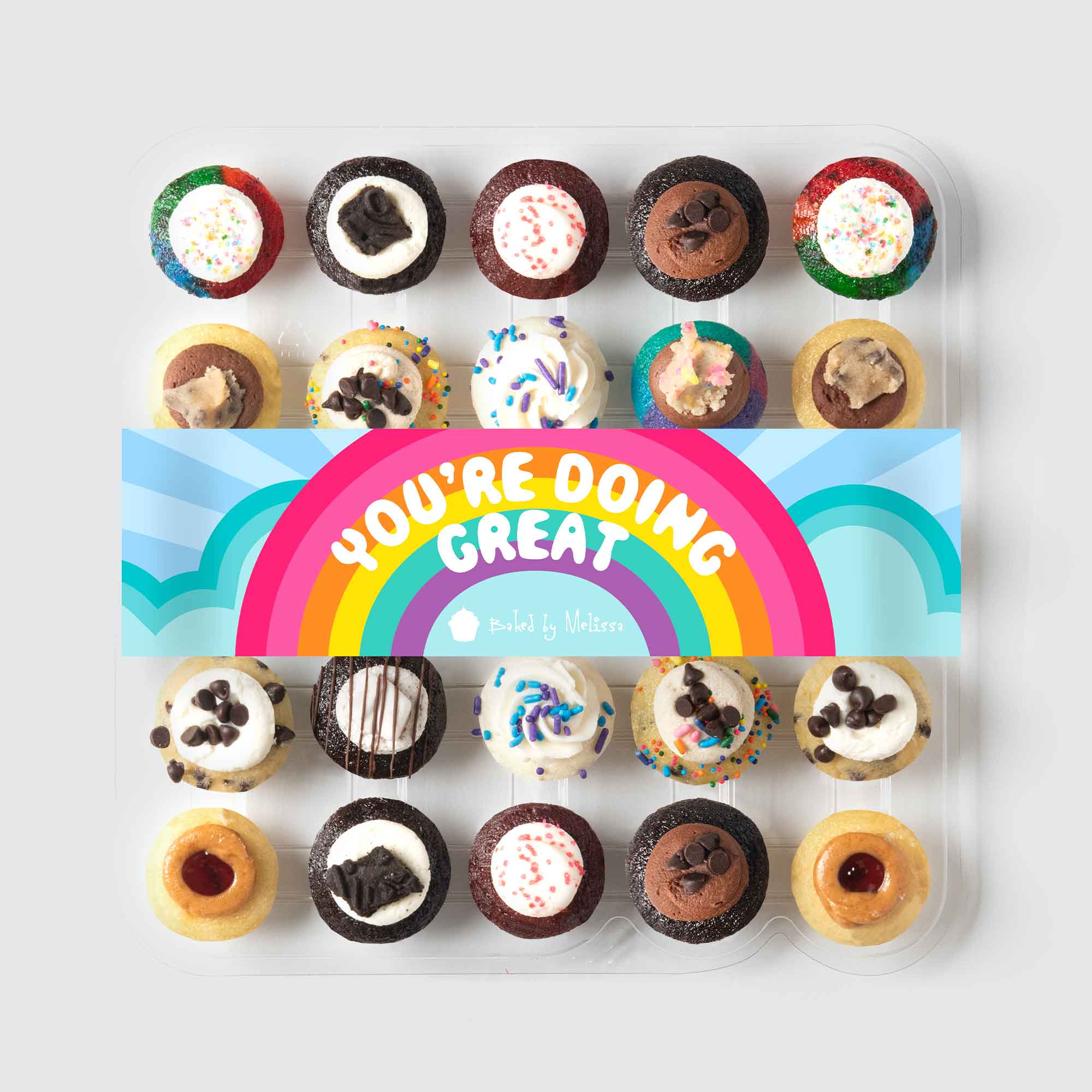 Order You're Doing Great 25-Pack food online from Baked By Melissa store, Paramus on bringmethat.com
