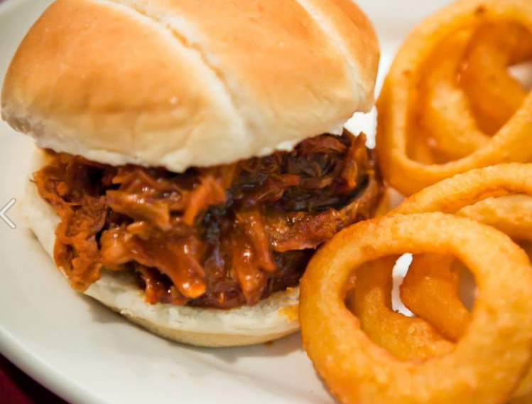 Order Barbeque Pork Sandwich food online from Twin Anchors Restaurant & Tavern store, Chicago on bringmethat.com