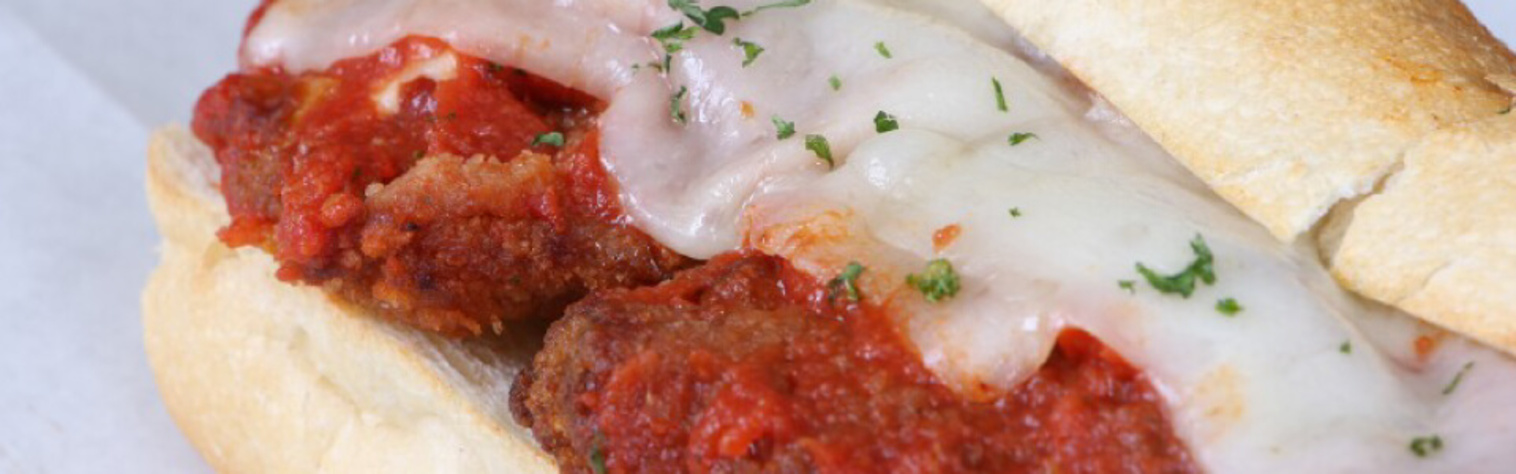 Order Eggplant Parmigiana Sub food online from Mario's Pizza store, High Point on bringmethat.com