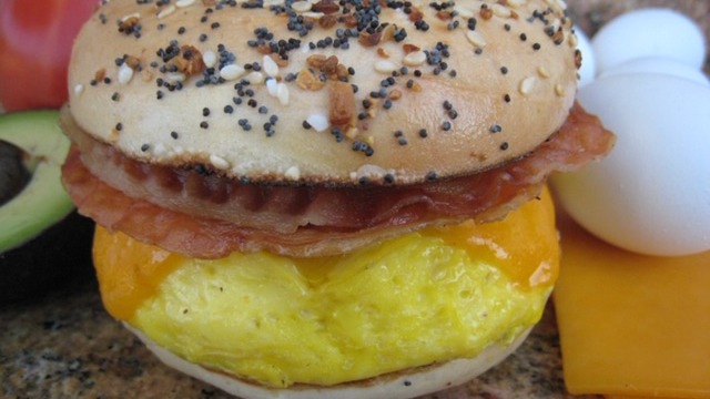 Order Sunrise food online from The Bagel Bakery store, Carmel-by-the-Sea on bringmethat.com