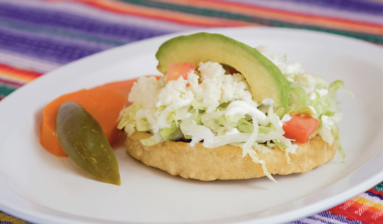 Order Sopes food online from Tacos Manzano store, North Hollywood on bringmethat.com