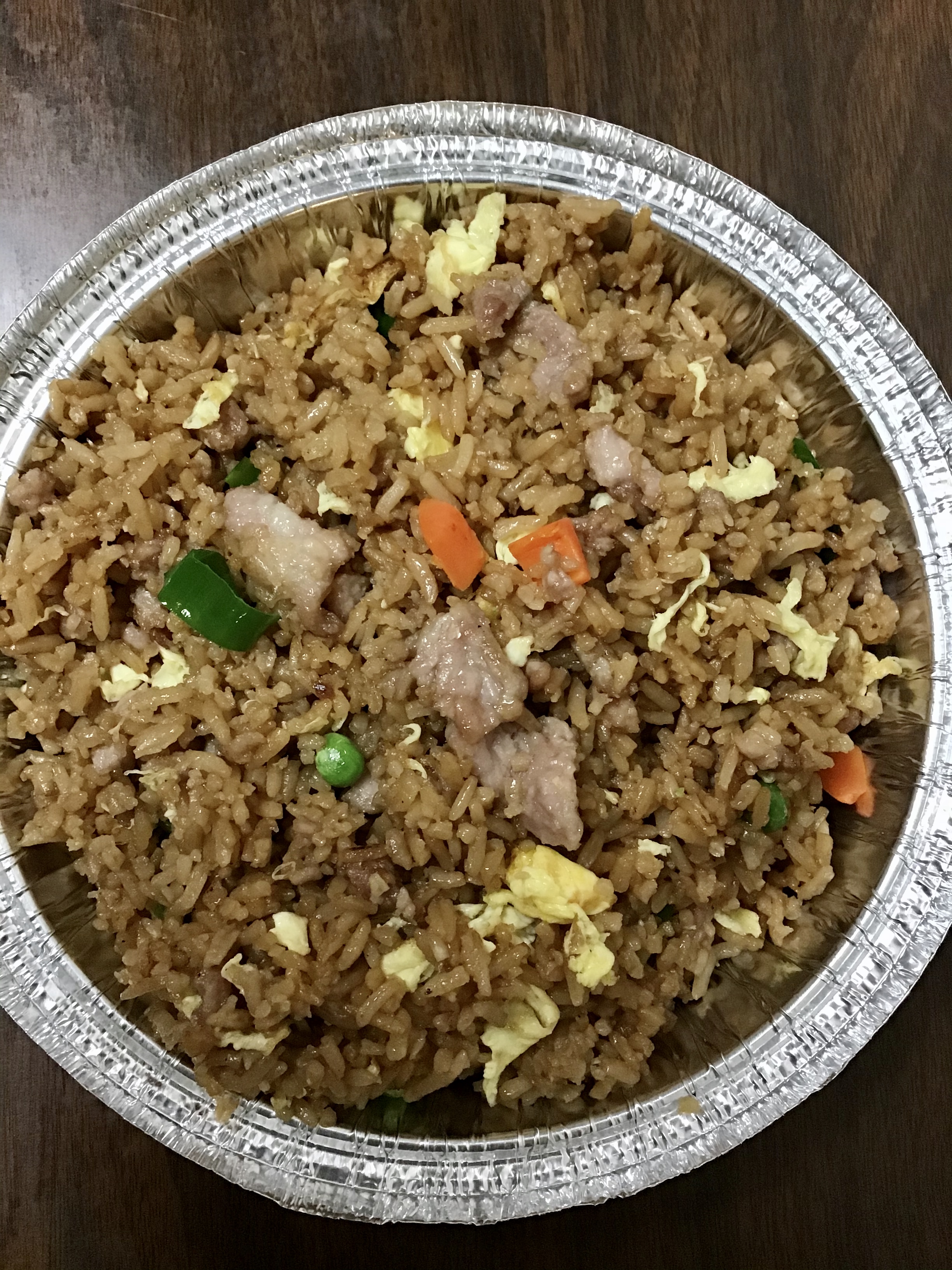 Order Pork Fried Rice food online from Peach Garden store, Bloomington on bringmethat.com