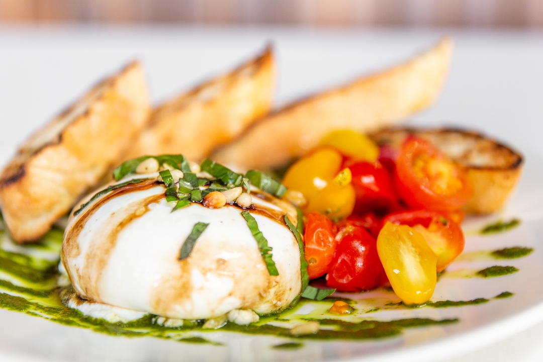 Order House-made Burrata food online from Viale Pizza & Kitchen store, Denver on bringmethat.com