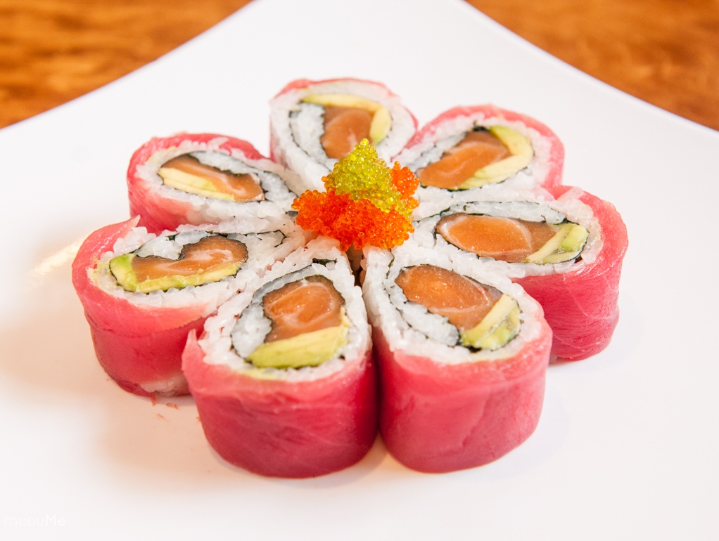 Order Cherry Blossom Roll food online from Joy Sushi store, San Leandro on bringmethat.com