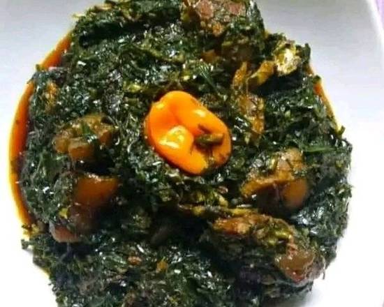 Order Eru Soup food online from Tracxx Grill & Lounge store, Marietta on bringmethat.com