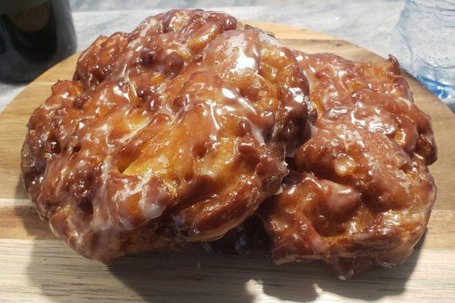 Order Apple Fritter food online from Miss Donuts & Bagels store, Fontana on bringmethat.com