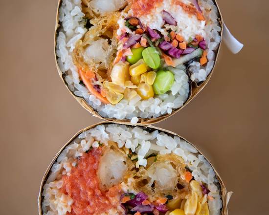 Order Rawkin' Shrimp Burrito [Sesame] food online from Pokitrition store, Chandler on bringmethat.com