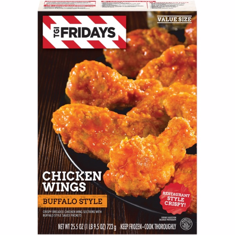Order TGI Friday's Buffalo Wings 9oz food online from 7-Eleven store, West Hollywood on bringmethat.com