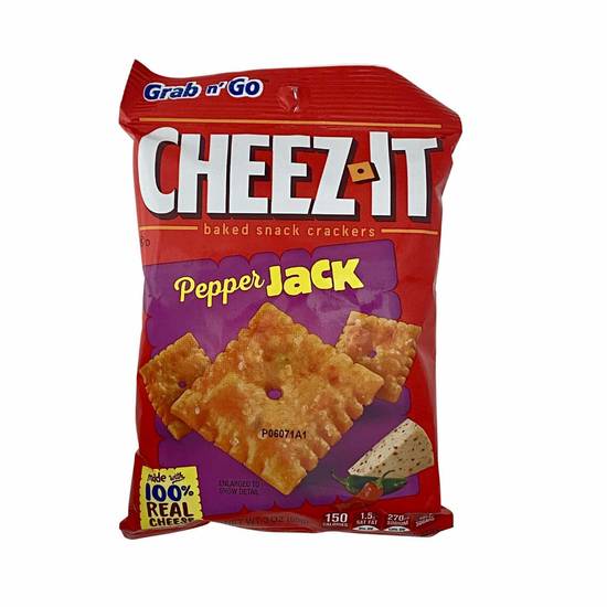 Order Cheez It - Grab n' Go - Pepper Jack food online from IV Deli Mart store, Goleta on bringmethat.com