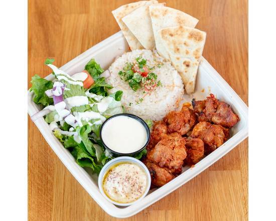 Order Chicken Shish Kebab Plate food online from DonerG Turkish & Mediterranean Grill - Lake Forest store, Lake Forest on bringmethat.com