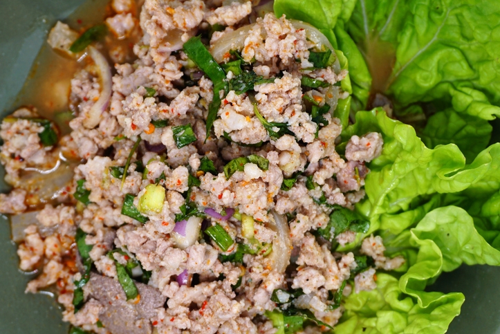 Order Larb ️️(GF Available) food online from Crying Thaiger store, Malden on bringmethat.com
