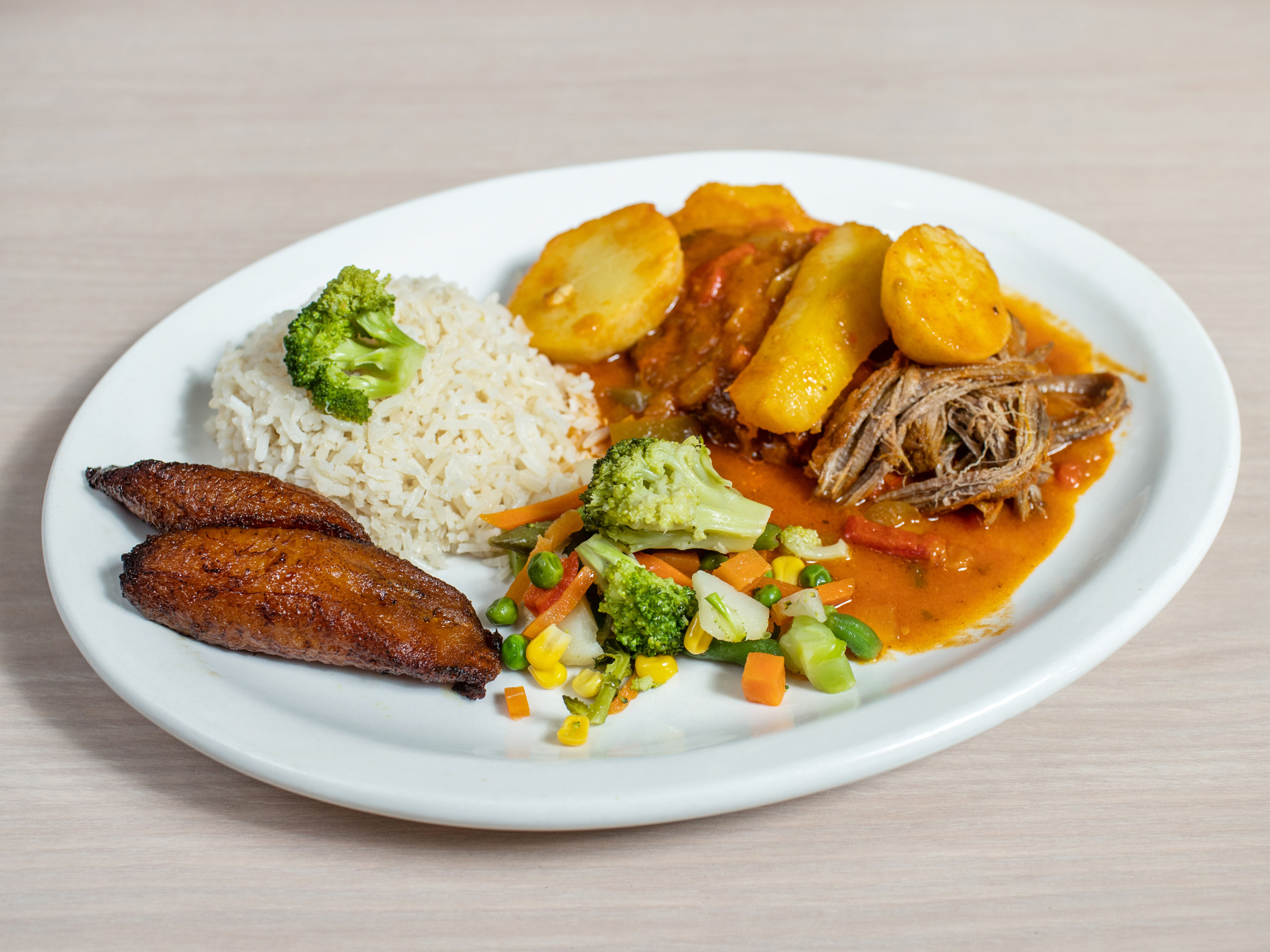 Order Sobrebarriga Criolla Lunch food online from Colombian Cuisine store, Houston on bringmethat.com