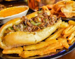 Order Philly Steak and Cheese Sandwich food online from Hero Sports Grill store, Bangor on bringmethat.com