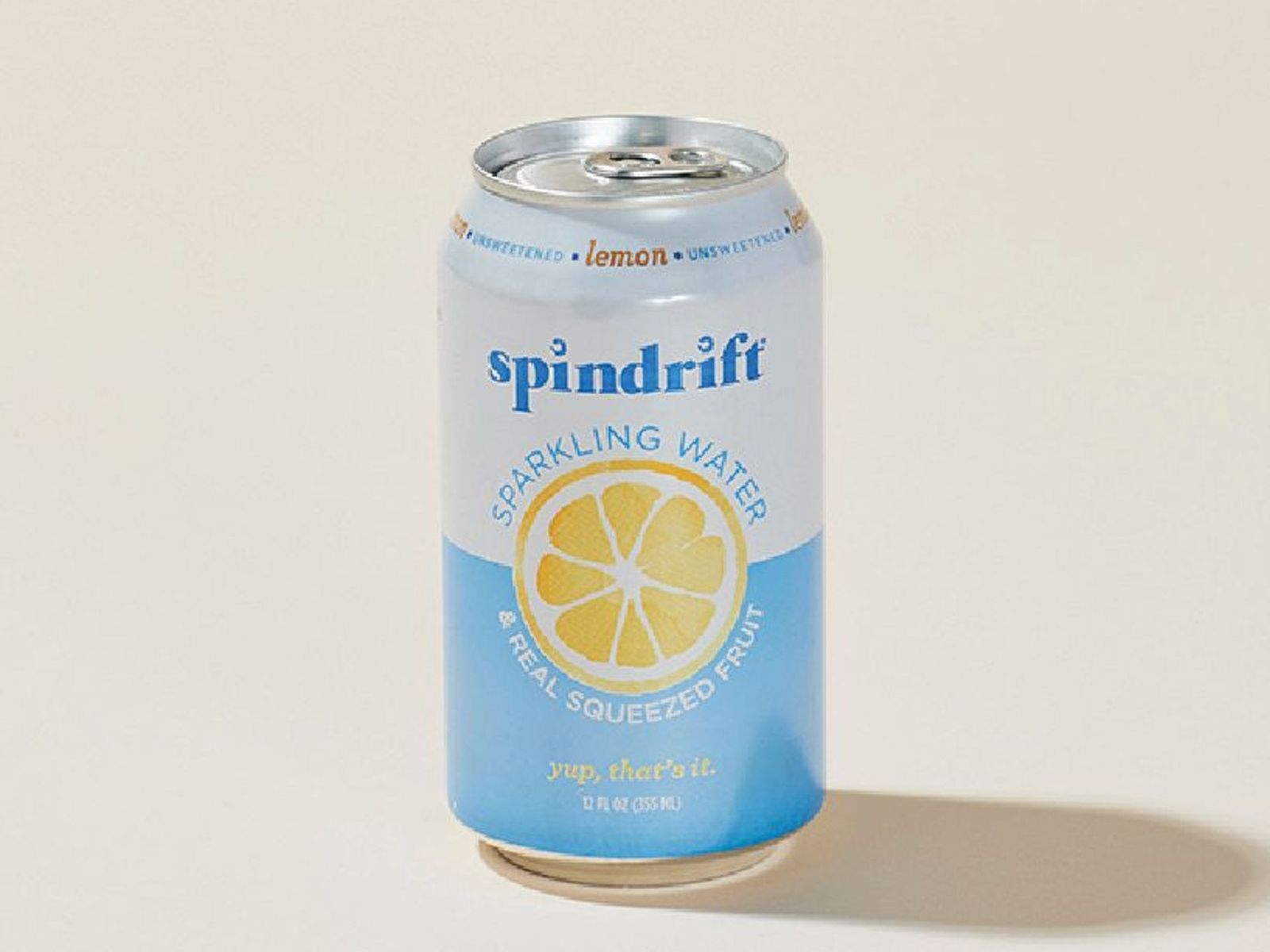 Order Lemon Spindrift Sparkling Water food online from Pret A Manger store, New York on bringmethat.com