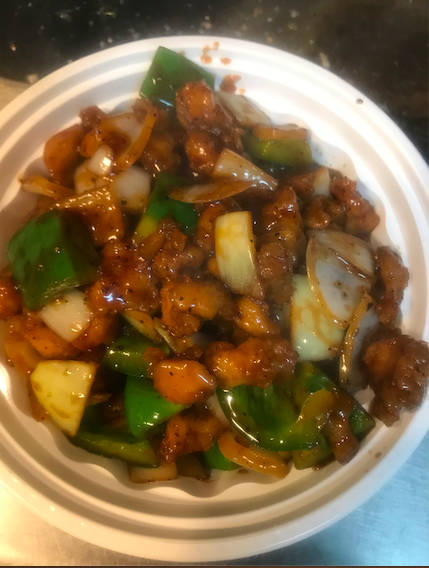 Order 黑椒鸡丁, Black Pepper Chicken food online from New China Inn store, Pittsburgh on bringmethat.com