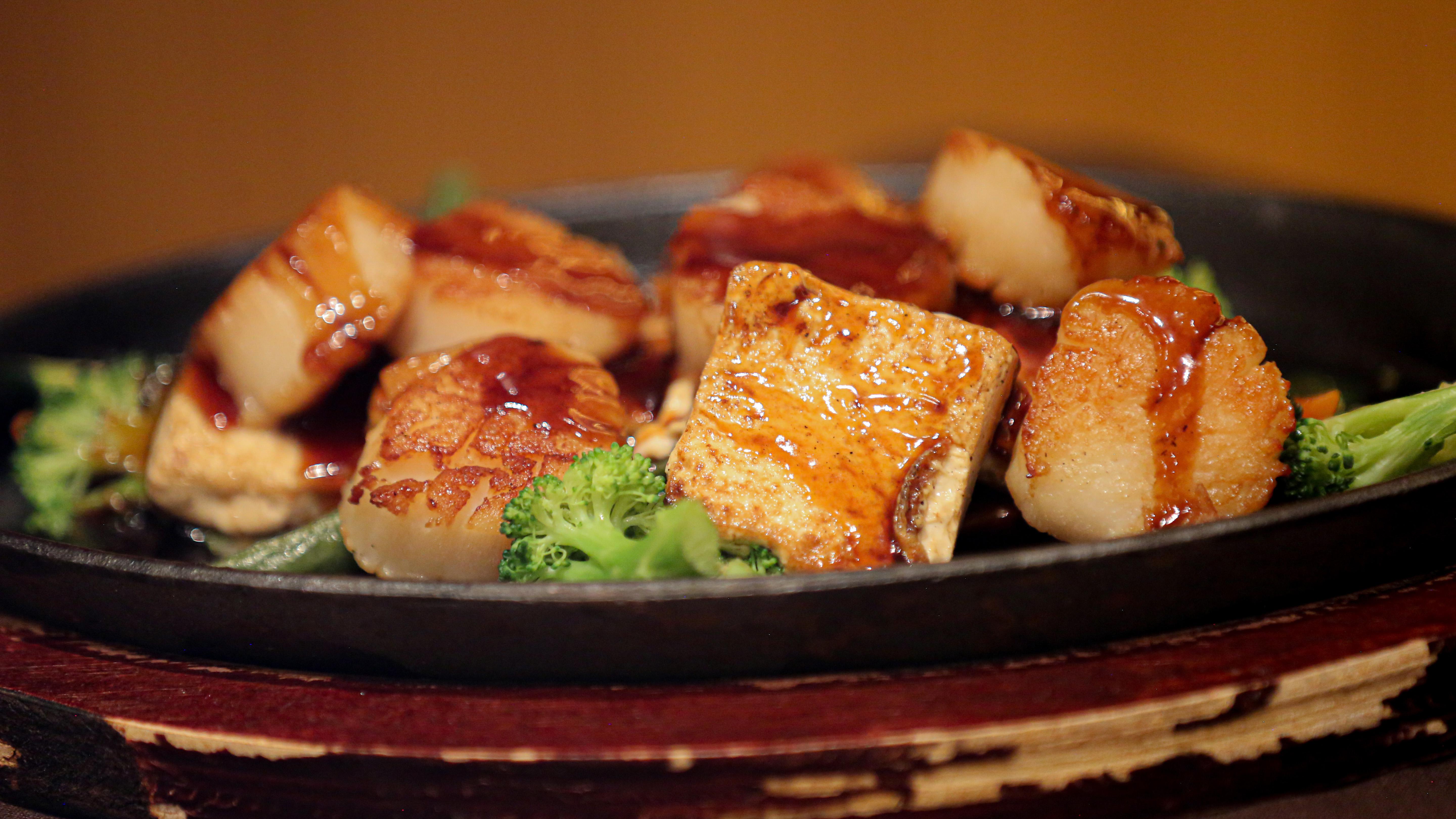 Order Grilled Scallops food online from MoCA Asian Bistro - Queens store, Forest Hills on bringmethat.com