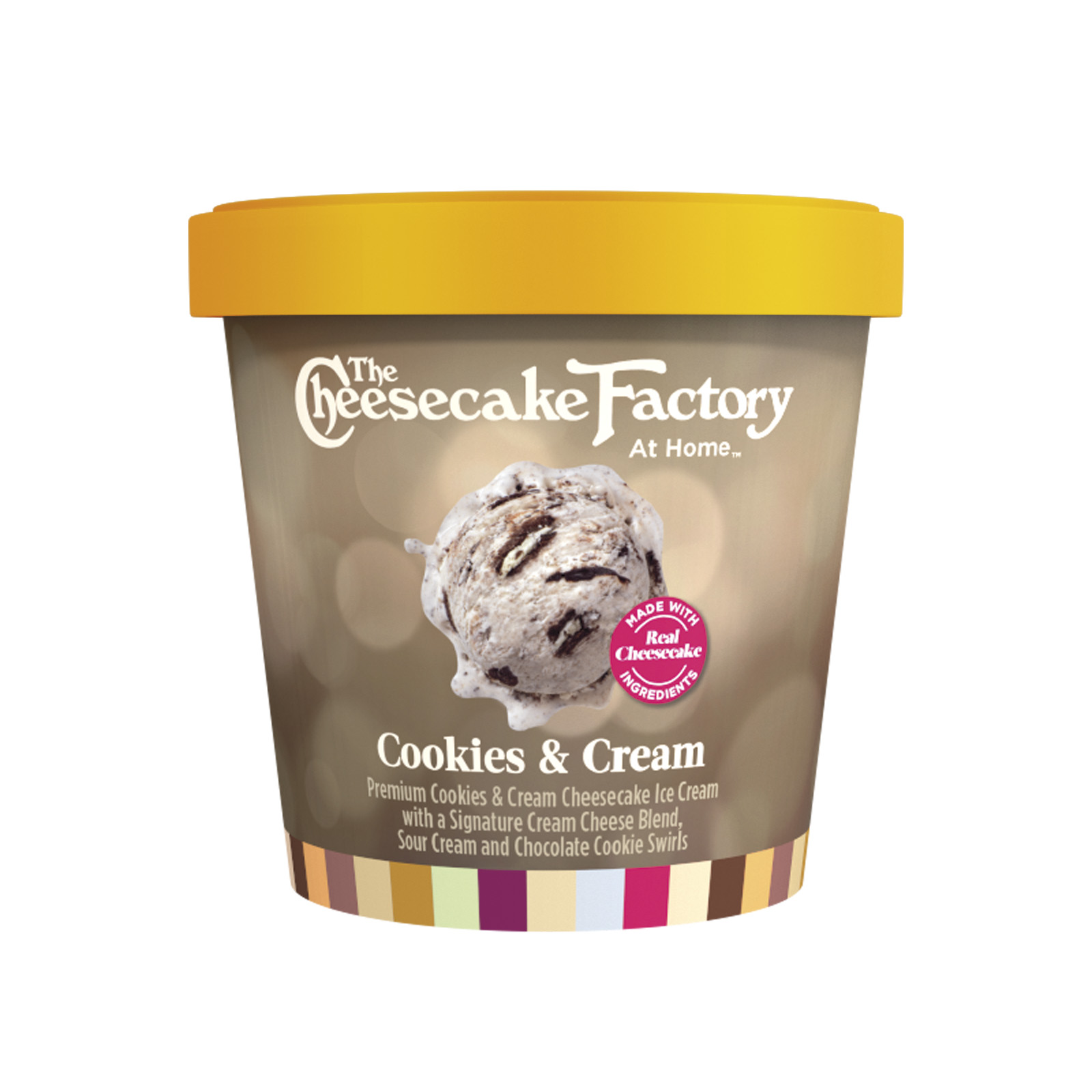 Order The Cheesecake Factory At Home Cookies and Cream , 14 fl oz food online from Huck 173 - store, Mount Zion on bringmethat.com