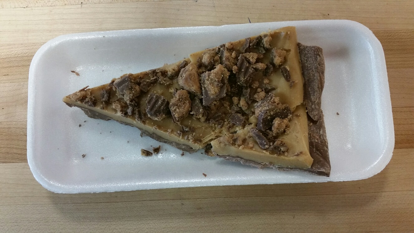Order Nick's Ohio Buckeye Pizza Slice food online from Camellone store, Canton on bringmethat.com