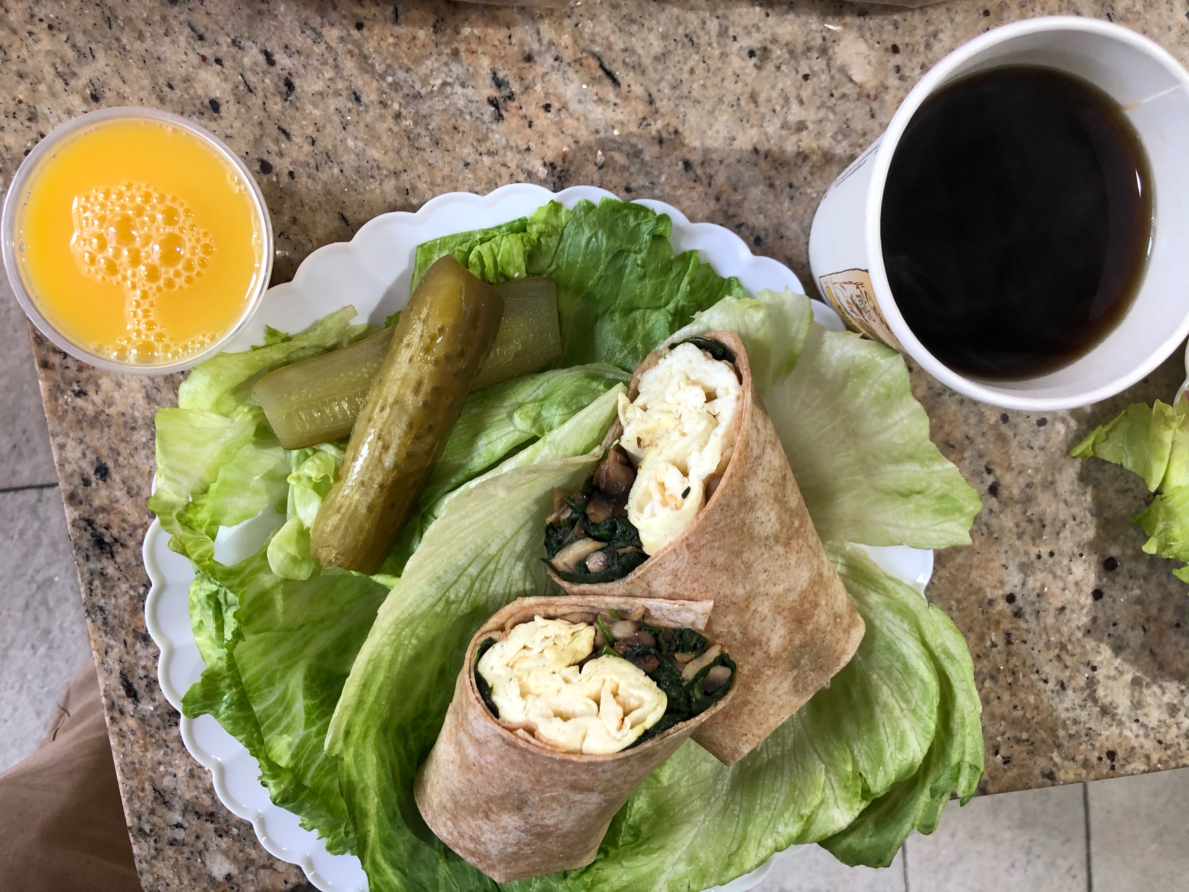 Order Egg White Wrap food online from Bagel boss store, New York on bringmethat.com