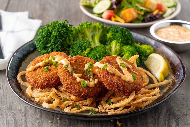 Order Crispy Crab Cakes food online from Logan's Roadhouse store, Florence on bringmethat.com