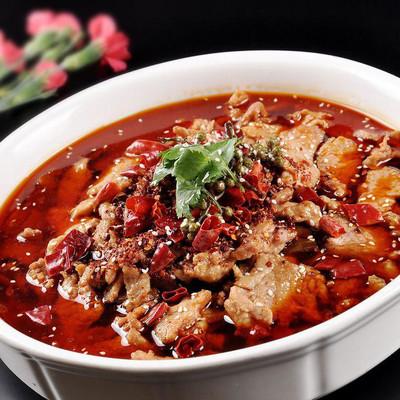 Order Boiled beef in Hot Chili Oil food online from Schouse store, Princeton on bringmethat.com