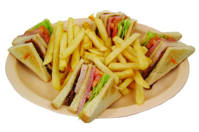Order Club Sandwich Special food online from Angelo 6 Burger store, Upland on bringmethat.com