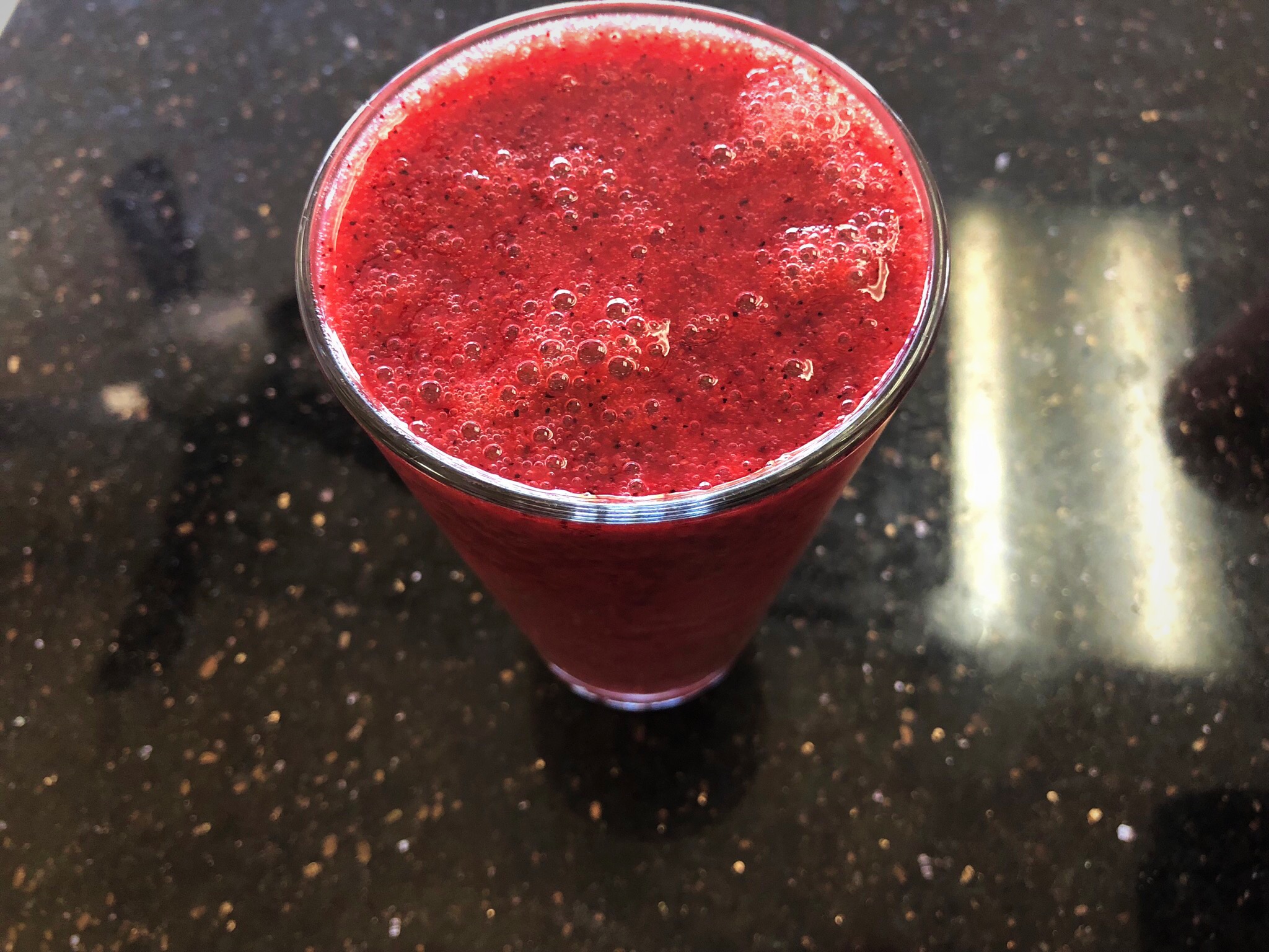 Order 3. Raspberry, Blueberry and Strawberry Smoothie food online from Healthy Garden & Gourmet Pizza store, Collingswood on bringmethat.com