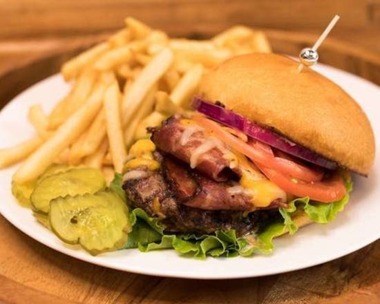 Order Turkey Bacon Burger Combo food online from Rip City Burgers store, Portland on bringmethat.com