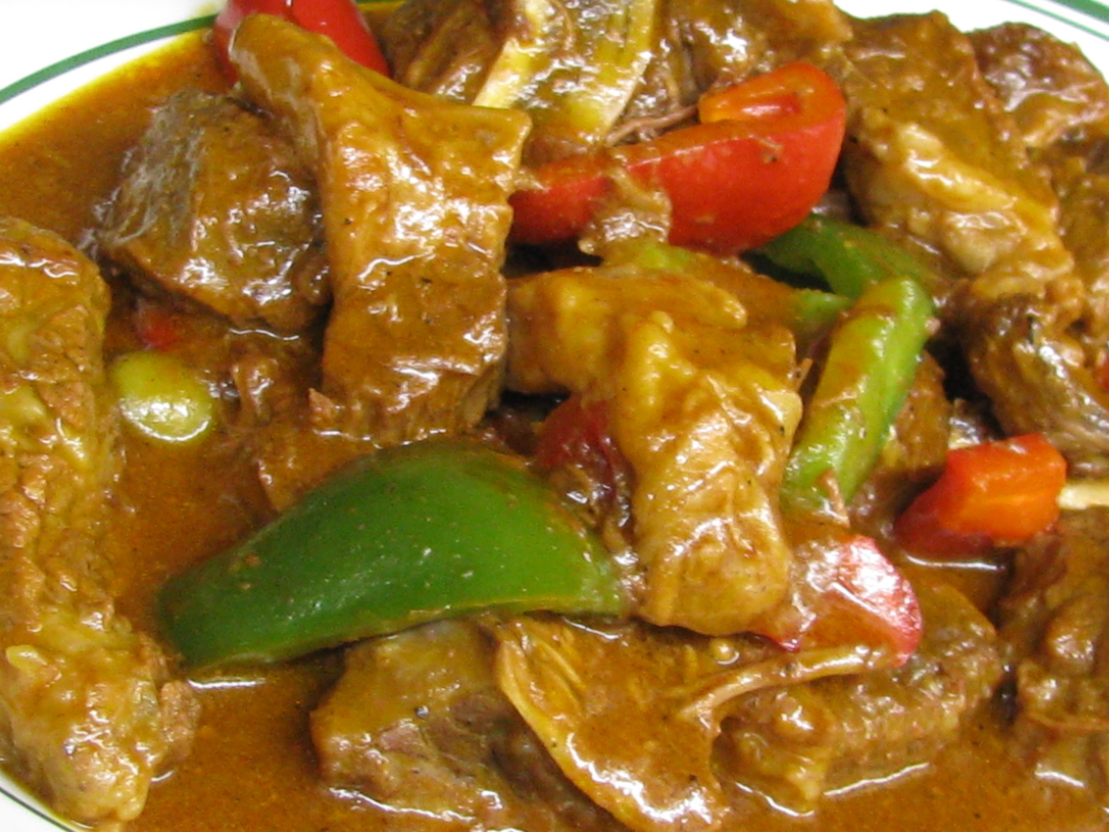 Order Beef Caldereta ( A Must Try ) food online from Maynila On Main Street store, Carson on bringmethat.com