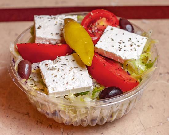 Order Small Greek Salad food online from Athena Roasted Chicken store, Maitland on bringmethat.com
