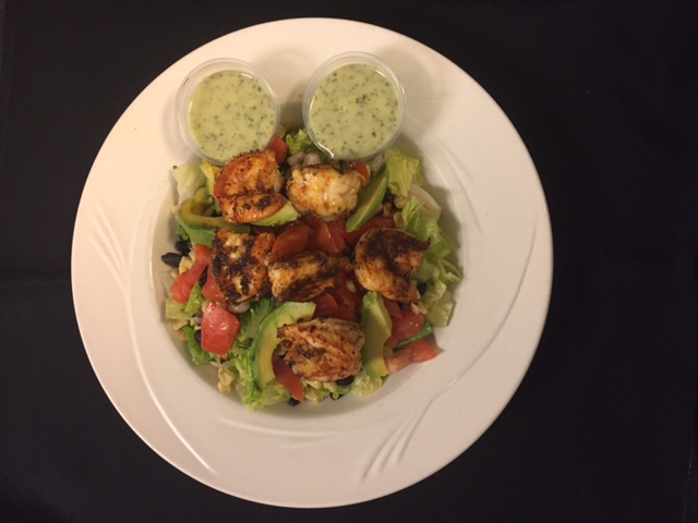 Order Bayou Shrimp Salad food online from 59th And Lex Cafe store, Newport Beach on bringmethat.com