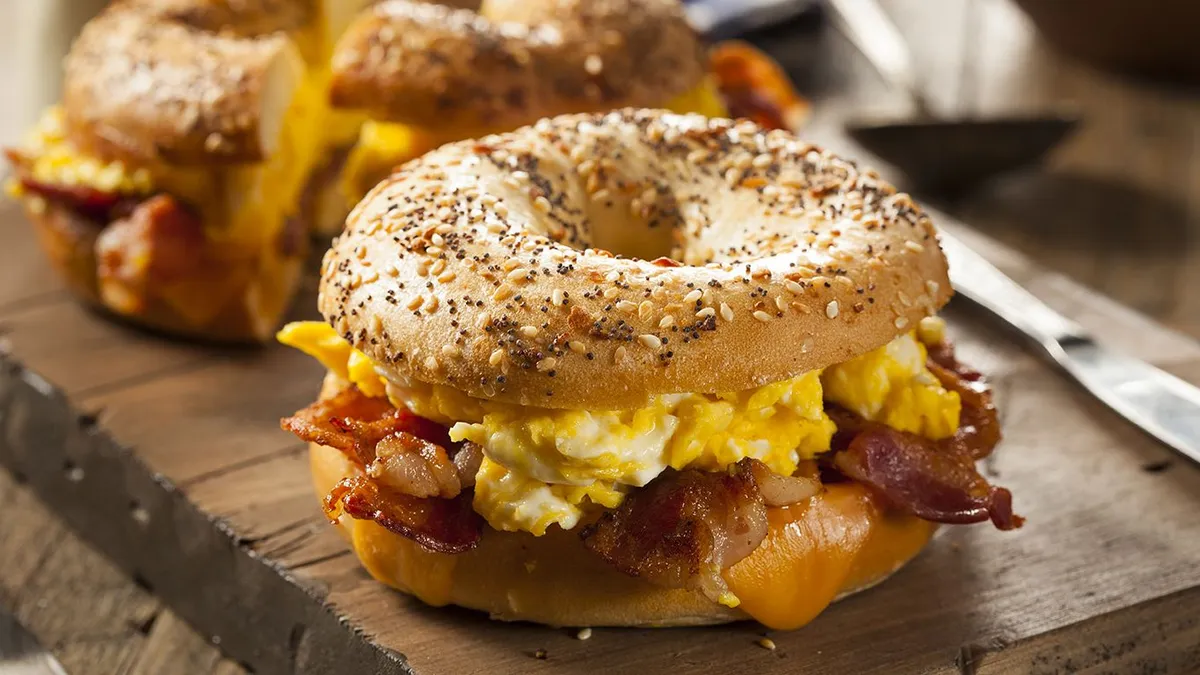 Order Two Eggs Sandwich food online from Homefront Del1 store, New York on bringmethat.com