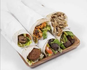 Order Beef Kabab Wrap food online from Olyvoyl store, Irvine on bringmethat.com
