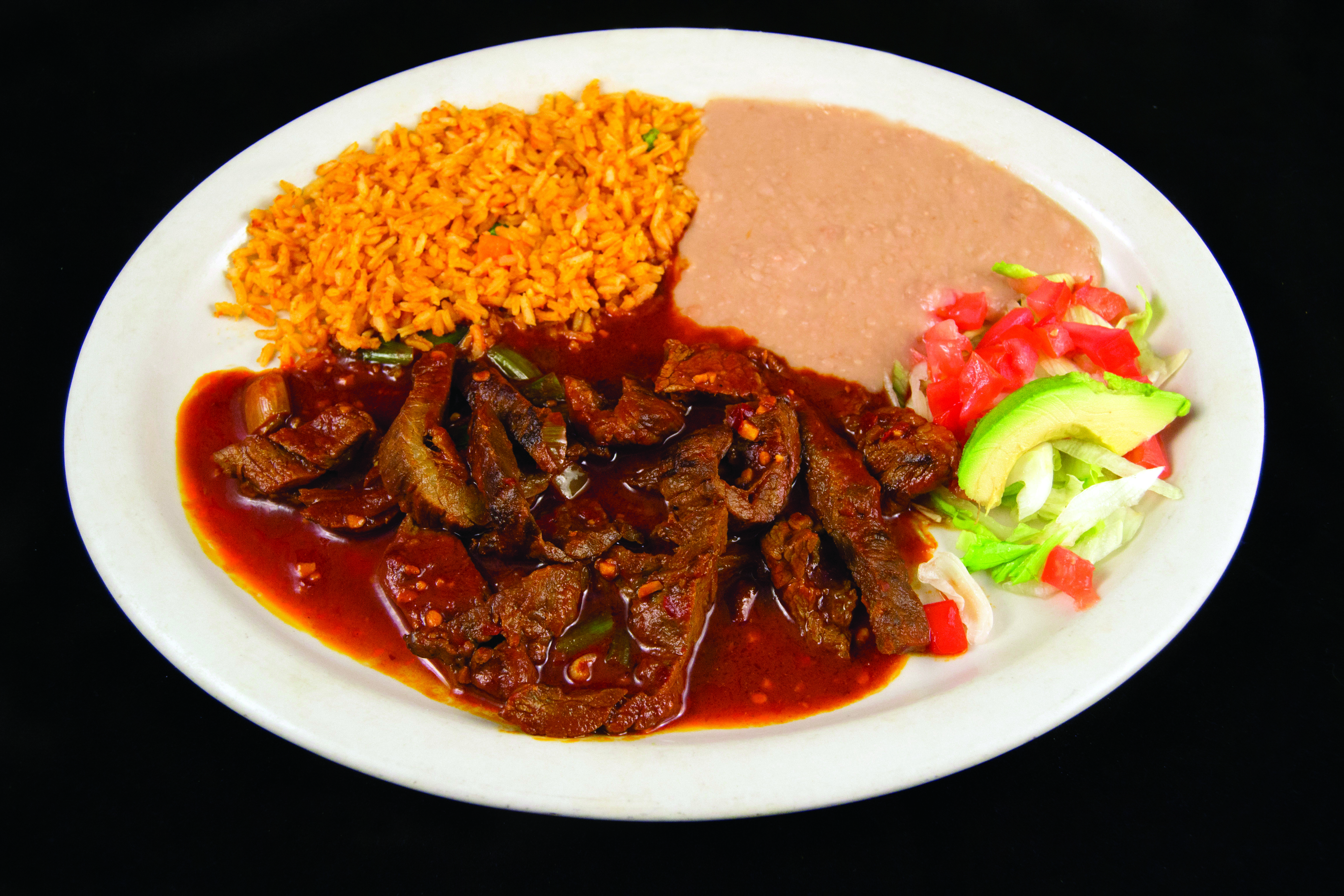 Order Carne Estilo San Luis food online from Mi Comal Mexican Restaurant store, Irving on bringmethat.com