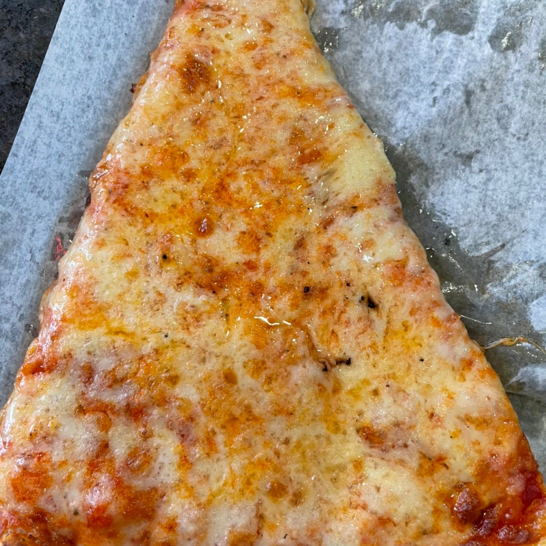 Order Plain Cheese Pizza Slice - Slice food online from Michelangelo's Pizza store, East Brunswick on bringmethat.com