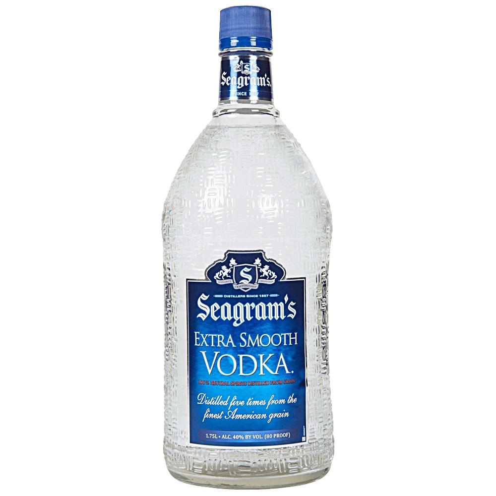 Order Seagrams Vodka 1.75 food online from Windy City Liquor Market store, El Cajon on bringmethat.com
