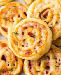 Order Chicago Pepperoni Bacon Pinwheels food online from Manhattan Chicago Pizza store, Gainesville on bringmethat.com