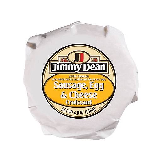 Order Jimmy Dean Sausage, Egg, & Cheese Croissant (4.9 OZ) 40616 food online from BevMo! store, Greenbrae on bringmethat.com