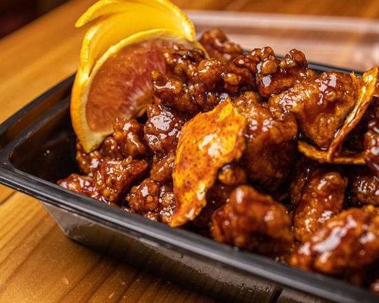 Order Orange Flavor Chicken food online from Dot Wo store, Oklahoma City on bringmethat.com