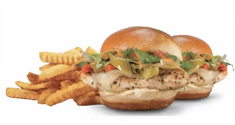Order BOX 3 //  Savvy Grilled Chicken COMBO food online from Savvy Slider store, Melvindale on bringmethat.com