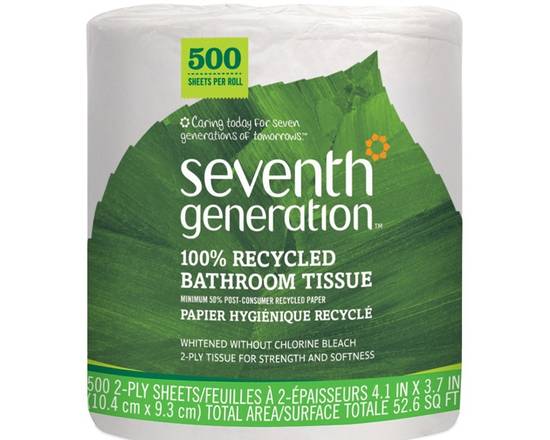 Order Seventh Generation 100% Recycled Bath Tissue Extra Strong & Soft 4pk food online from Bel Clift Market store, SF on bringmethat.com